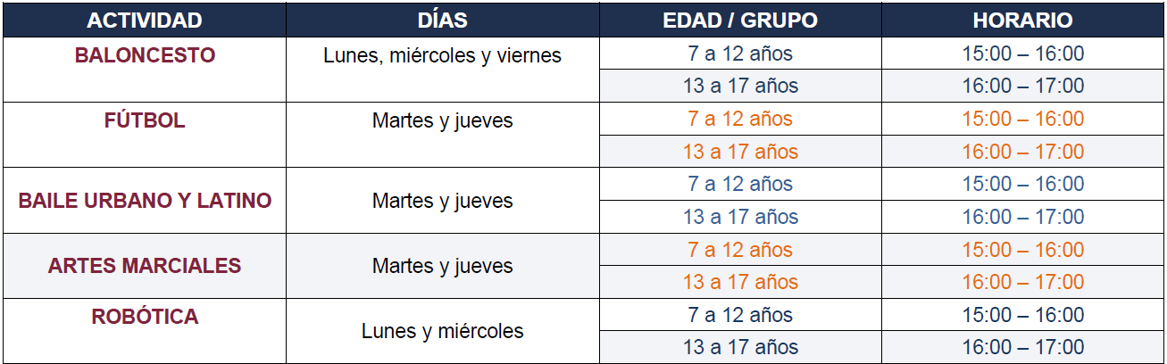EXTRAHORARIOS